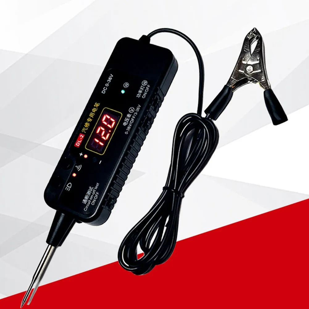 12V 36V Car Circuit Tester Multi-Functional Digital Display