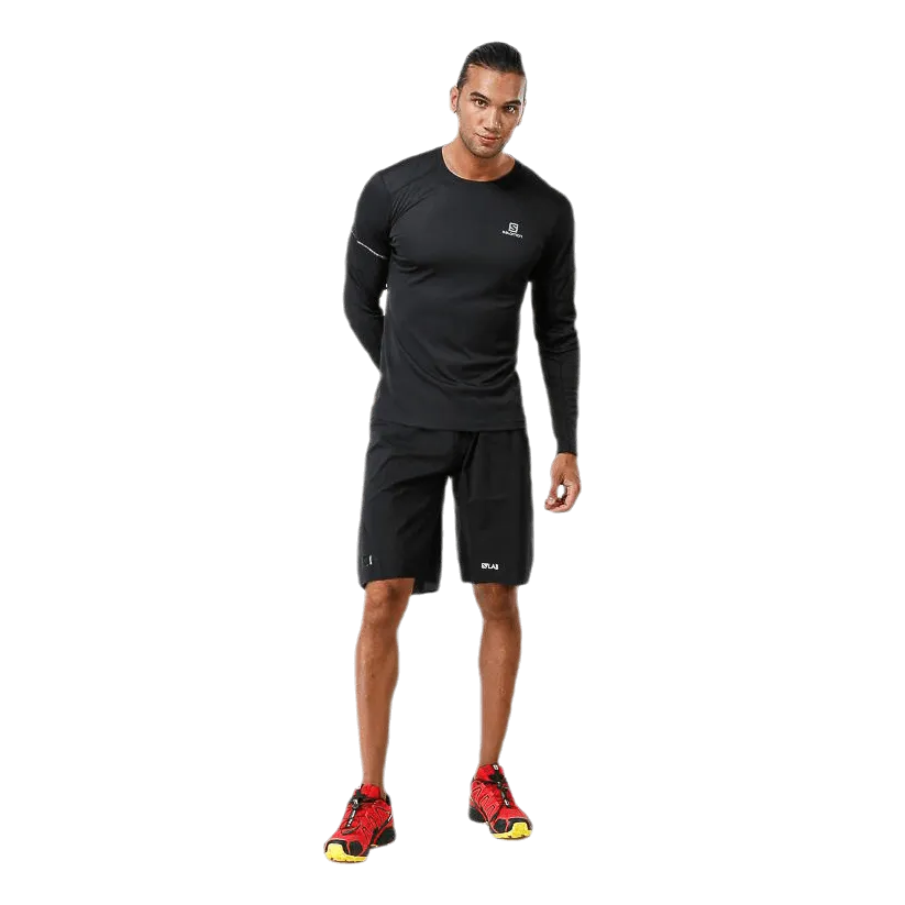 Agile LS Tee Black