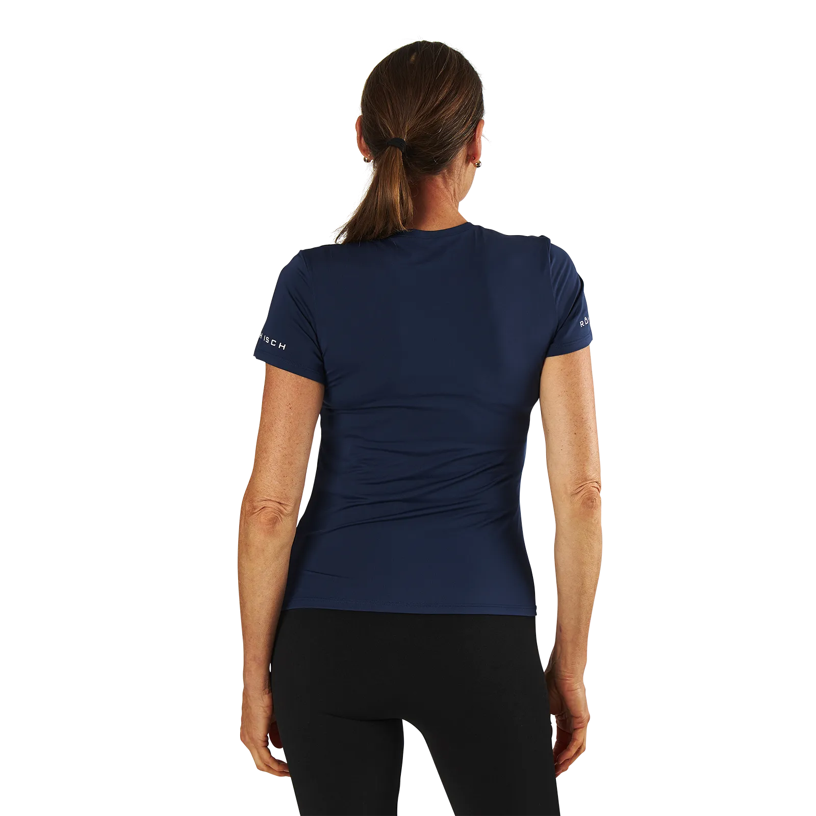 Arc Tee Black Iris