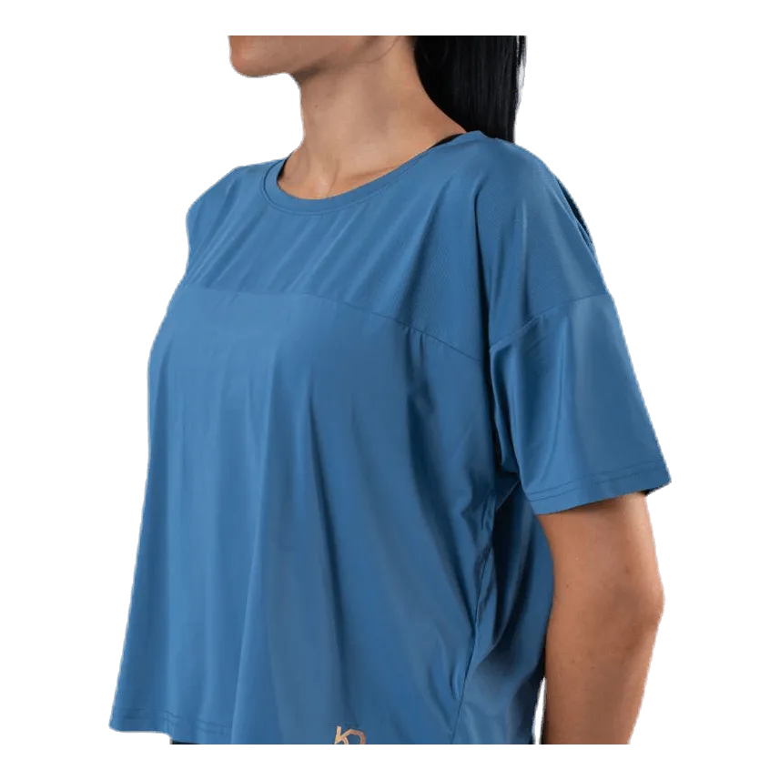 Beatrice Tee Blue/Black