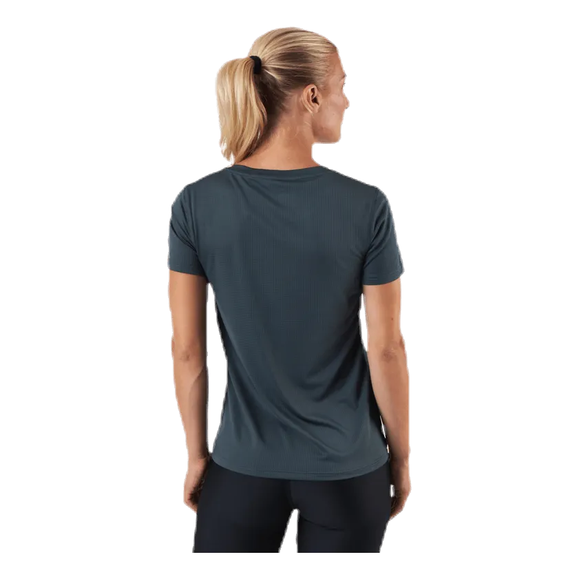 Brick Mesh Tee Green