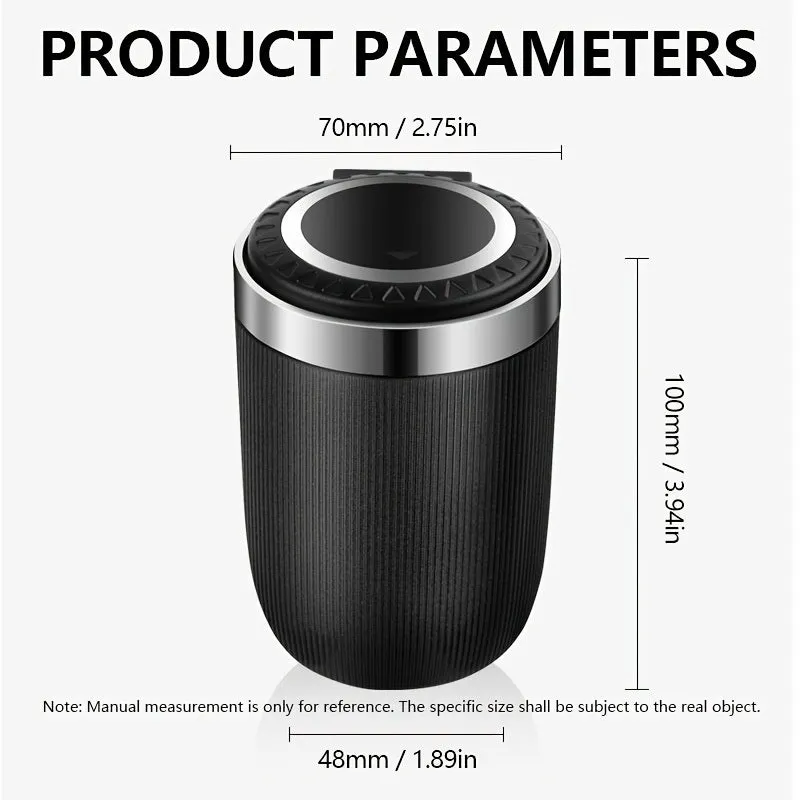 Car Ashtray Multi-functional Universal Household Portable Metal