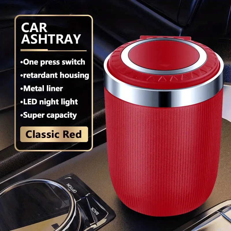 Car Ashtray Multi-functional Universal Household Portable Metal