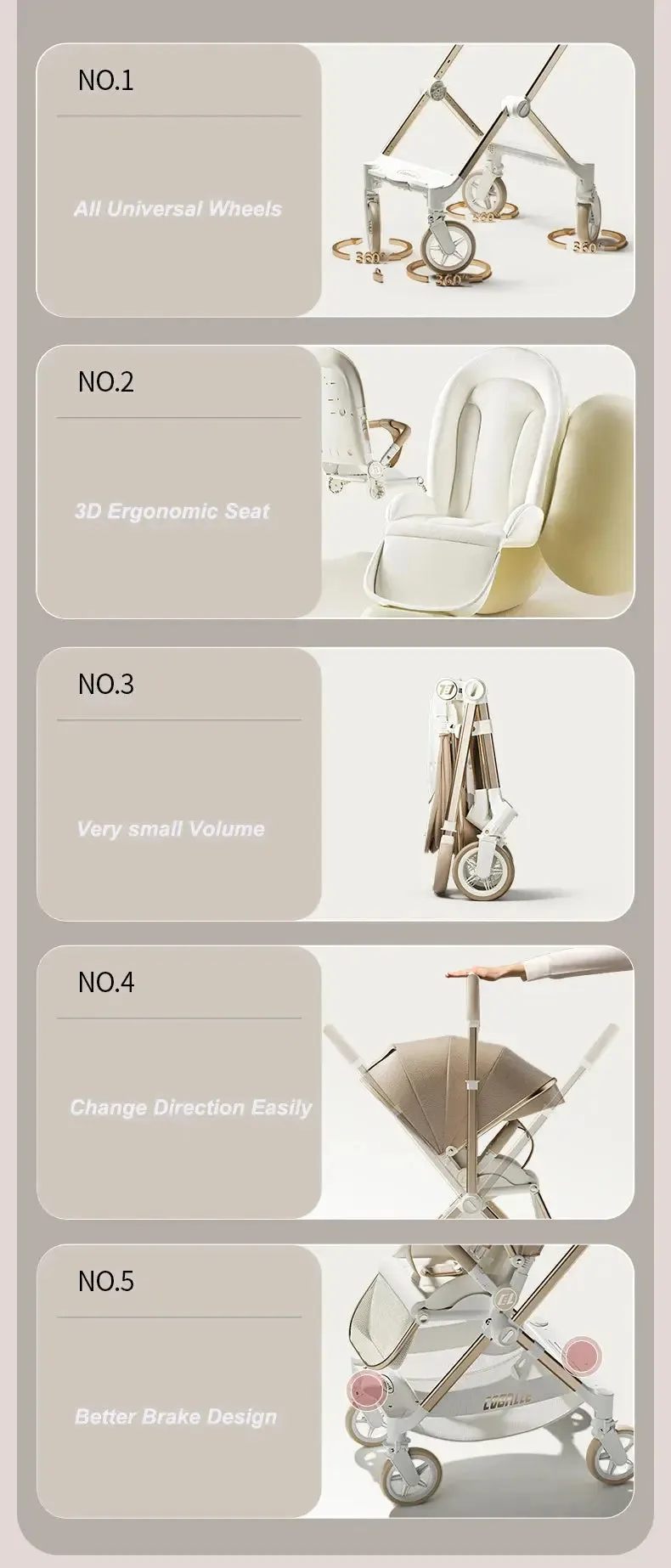Coballe Prestige Multi-Functional Pram Bundle