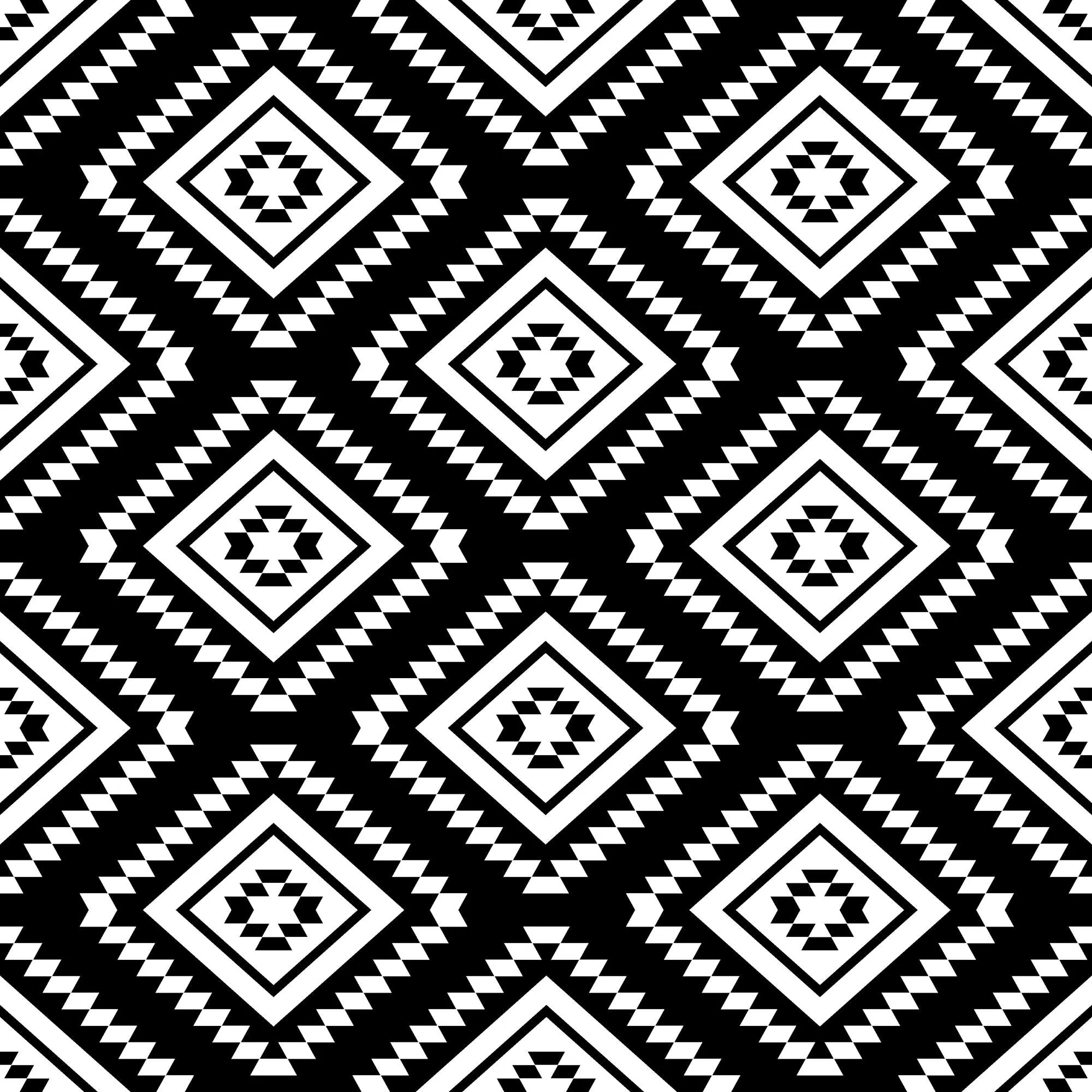 Diamonds 10 - Natural Fiber Fabric by the Yard