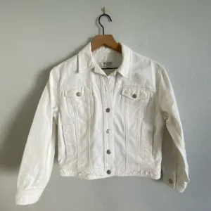 Emanuel Unagaro White Denim Jacket