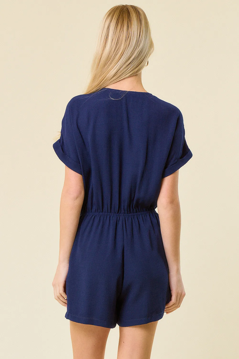 Front Tie Romper