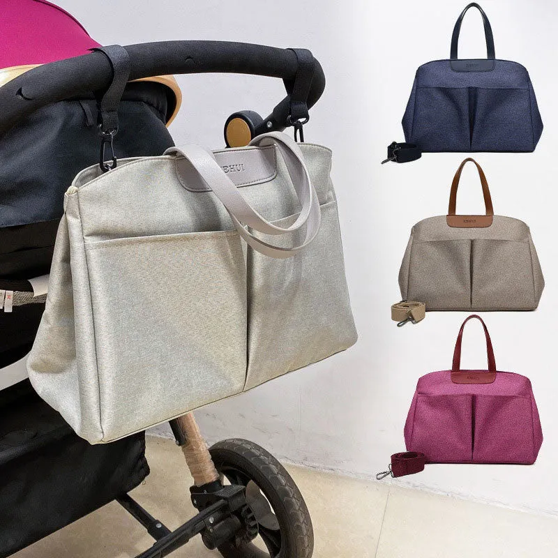 Functional Women Purse Handbag Waterproof Casual Mommy Bag Tote Bag