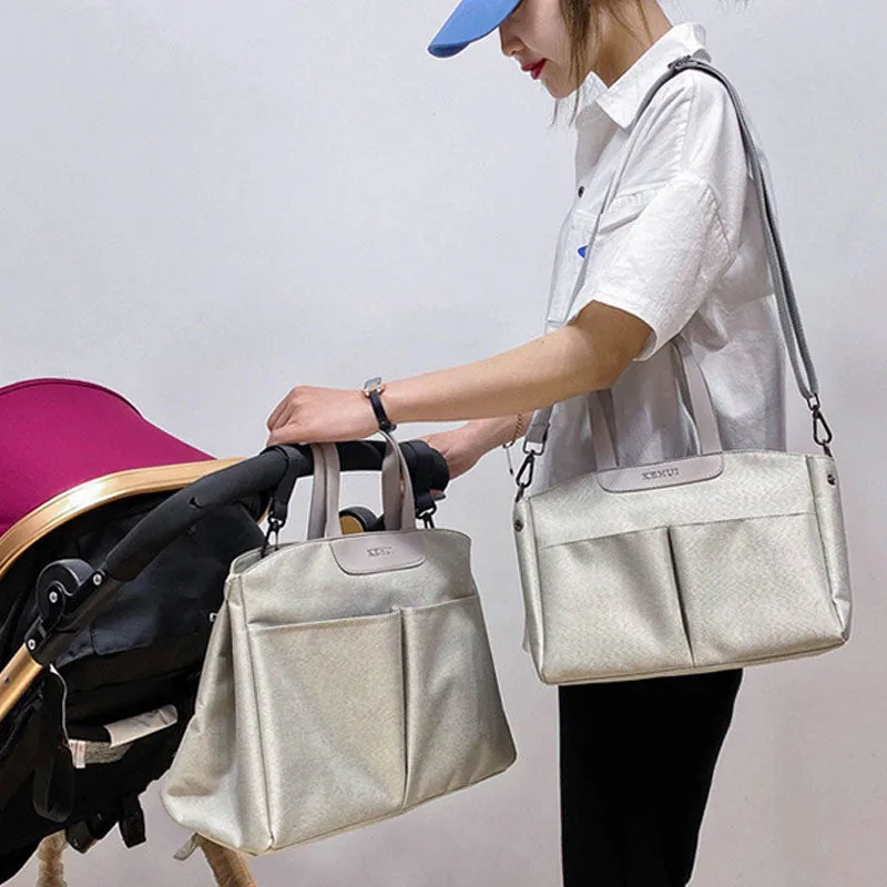Functional Women Purse Handbag Waterproof Casual Mommy Bag Tote Bag