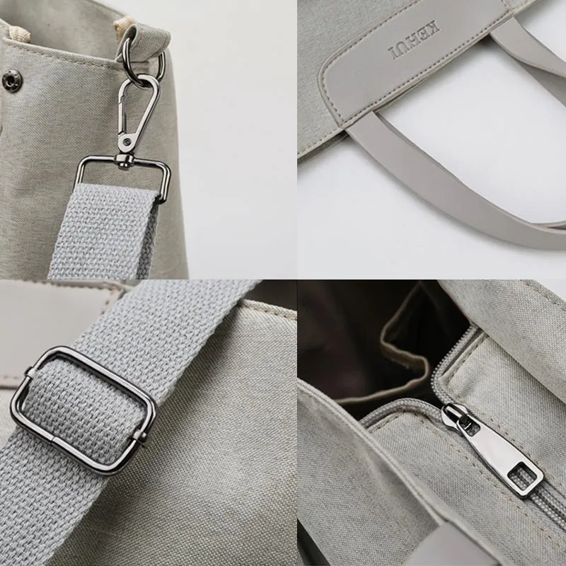 Functional Women Purse Handbag Waterproof Casual Mommy Bag Tote Bag