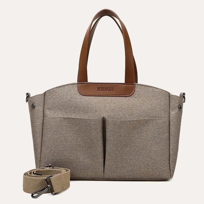 Functional Women Purse Handbag Waterproof Casual Mommy Bag Tote Bag