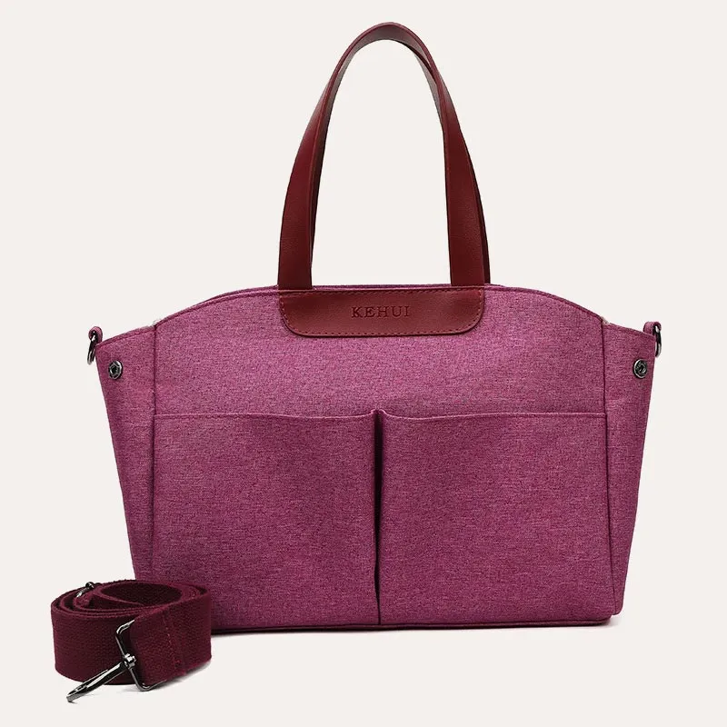 Functional Women Purse Handbag Waterproof Casual Mommy Bag Tote Bag