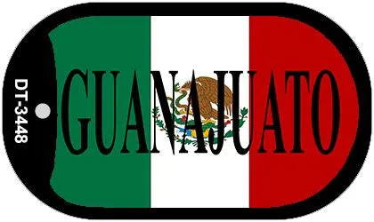 Guanajuato Mexico Flag Metal Novelty Dog Tag Necklace DT-3448