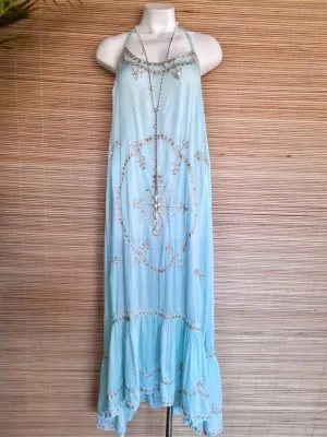 LONG DRESS MAELYS New Soft Blue