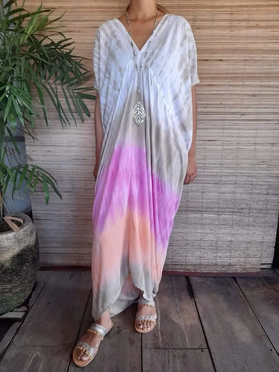 LONG DRESS OASIS in 4 Colors of Tie Dye