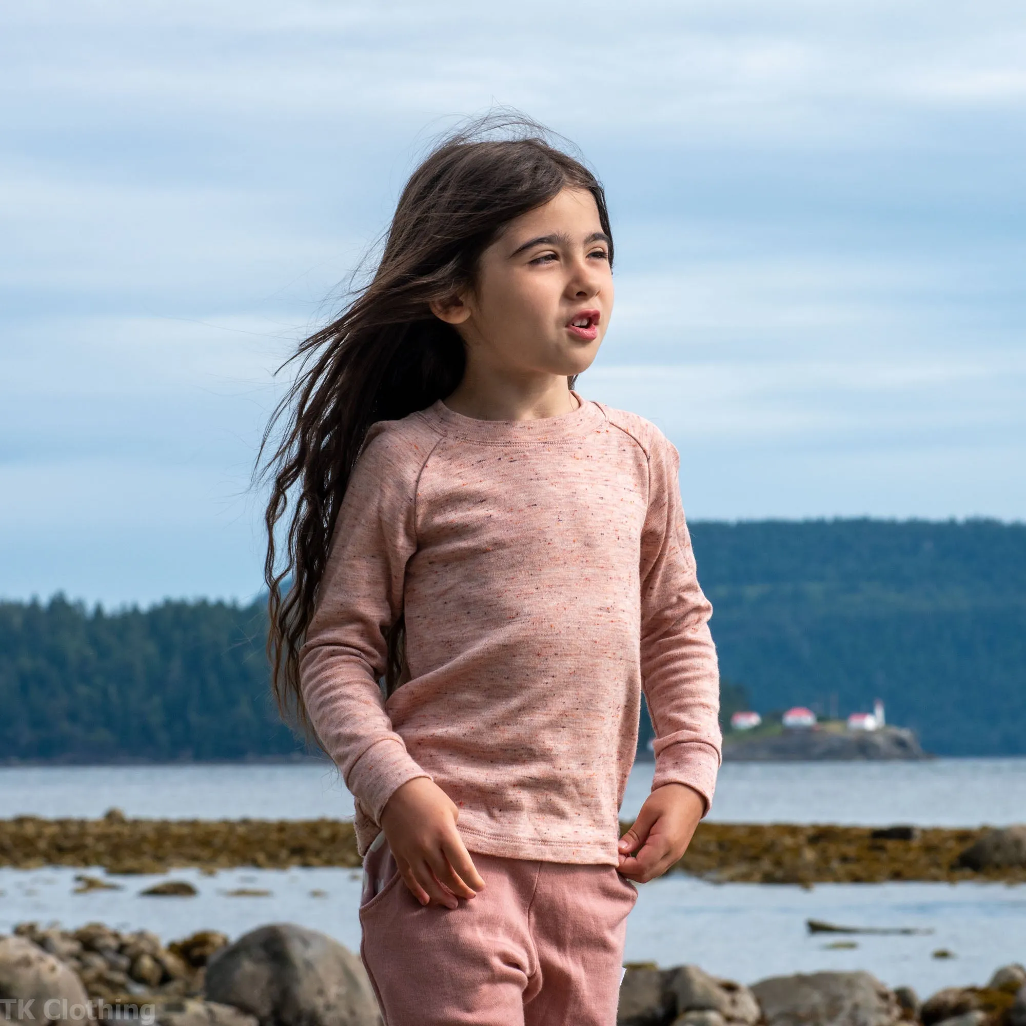 Merino Wool Long Sleeve Top - Mid/Heavy Weight - Merino Blend