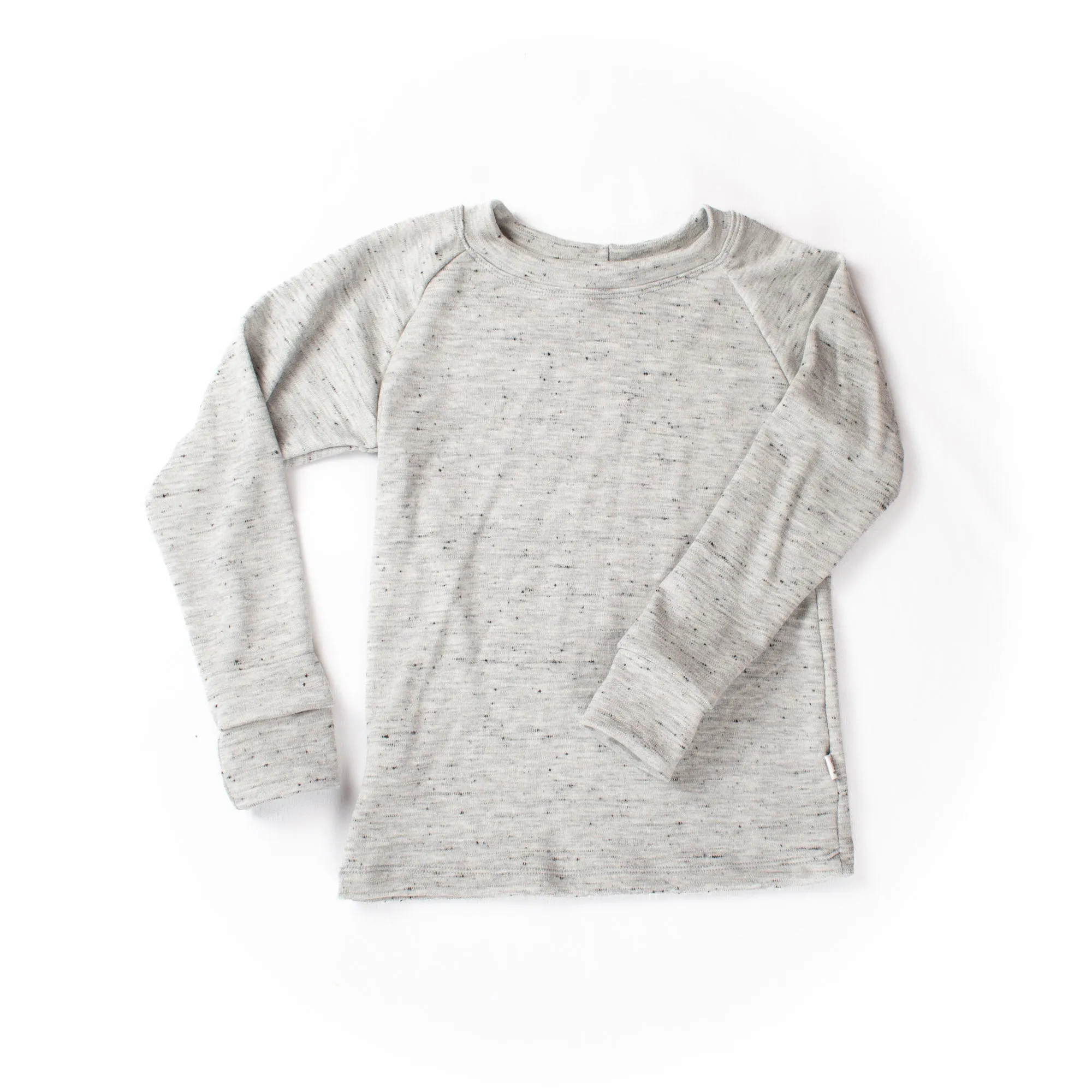 Merino Wool Long Sleeve Top - Mid/Heavy Weight - Merino Blend