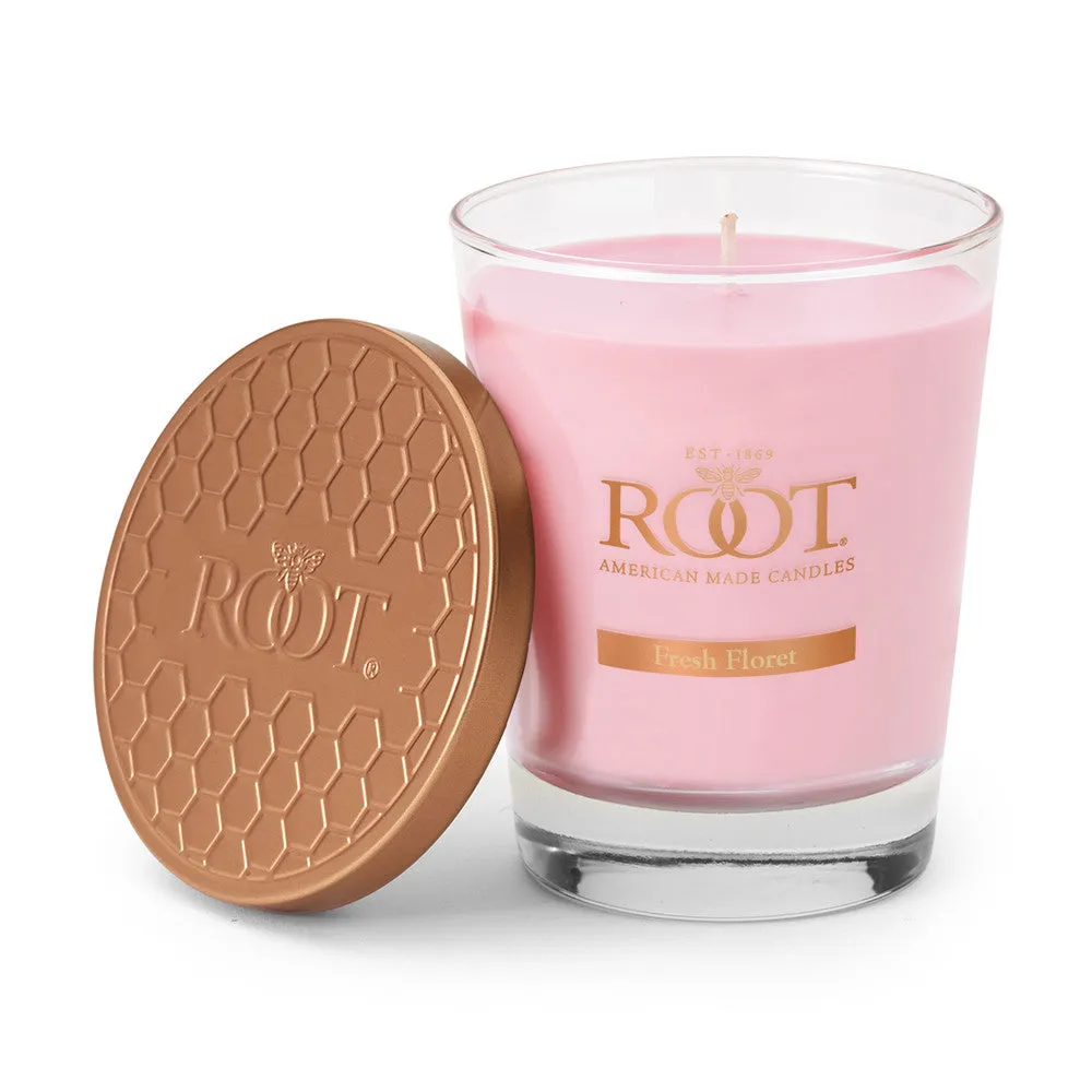Root Candles Large Veriglass 10.5oz 630g - Fresh Floret