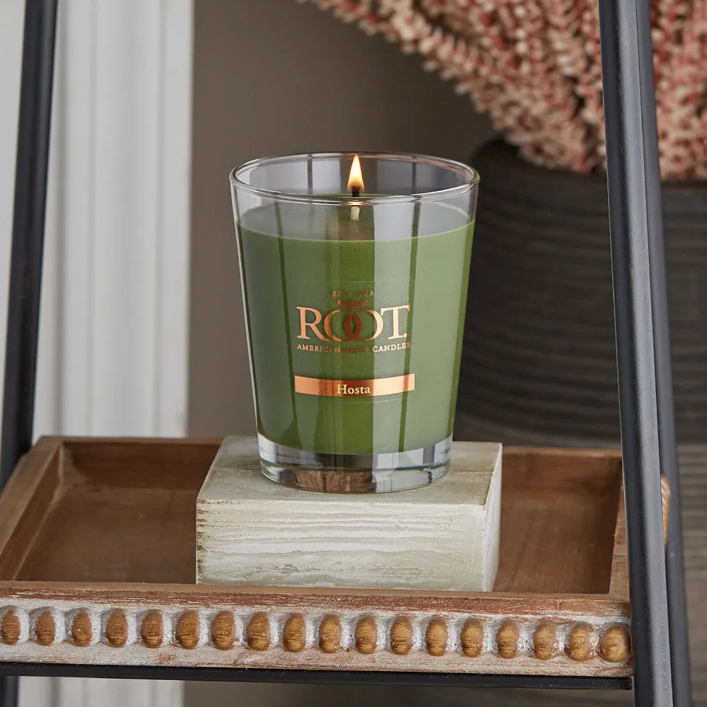 Root Candles Large Veriglass 10.5oz 630g - Hosta
