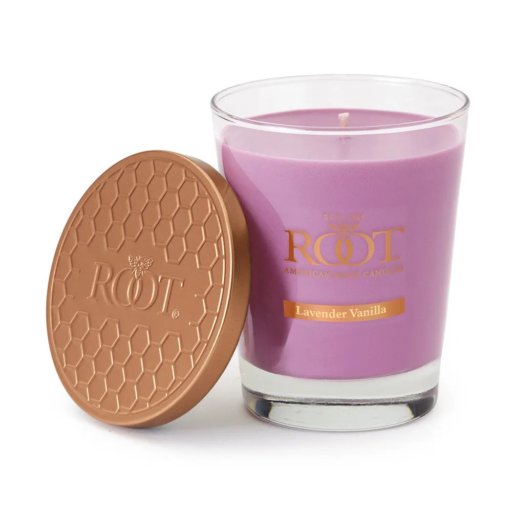 Root Candles Large Veriglass 10.5oz 630g - Lavender Vanilla