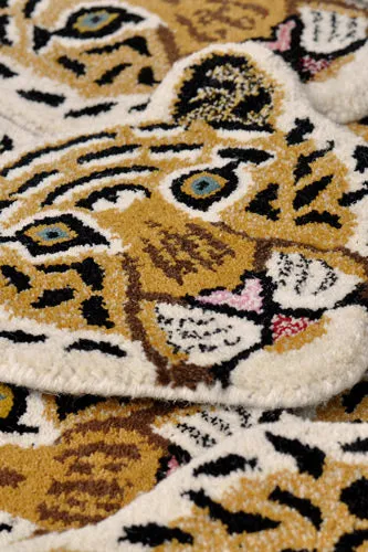 Rug Cloudy Tiger Head