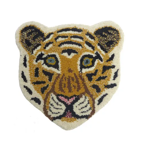 Rug Cloudy Tiger Head
