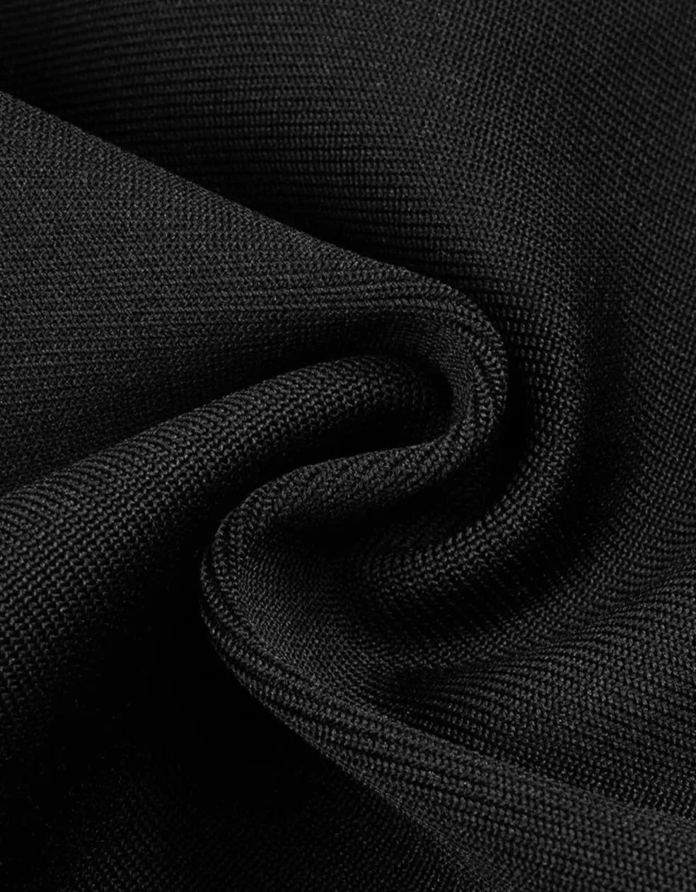Sexy Backless Bandage Little Black Dress