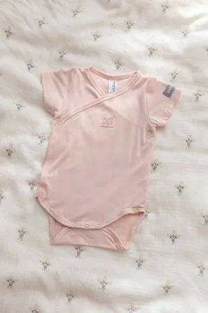 Short sleeved bodysuit pack- 2pc - PINK 04
