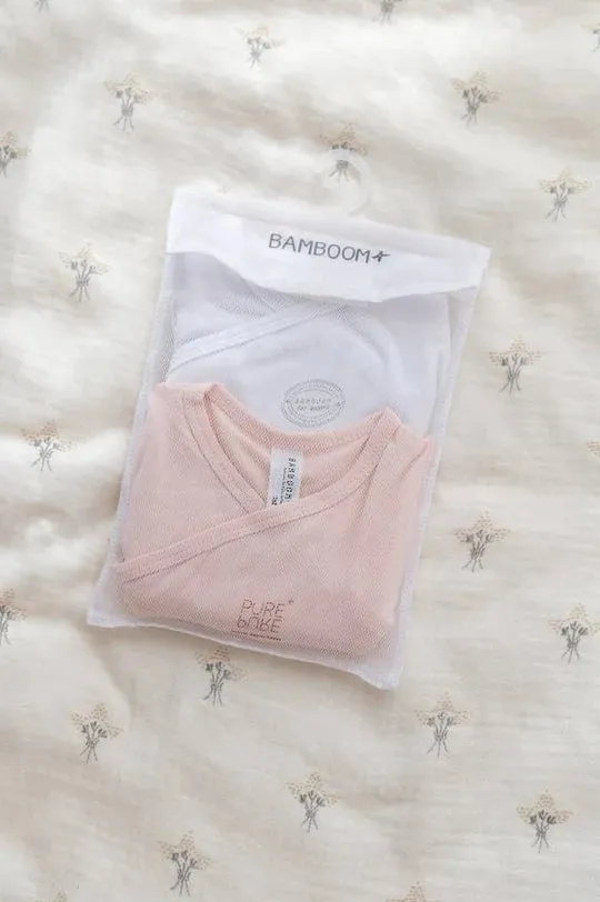 Short sleeved bodysuit pack- 2pc - PINK 04