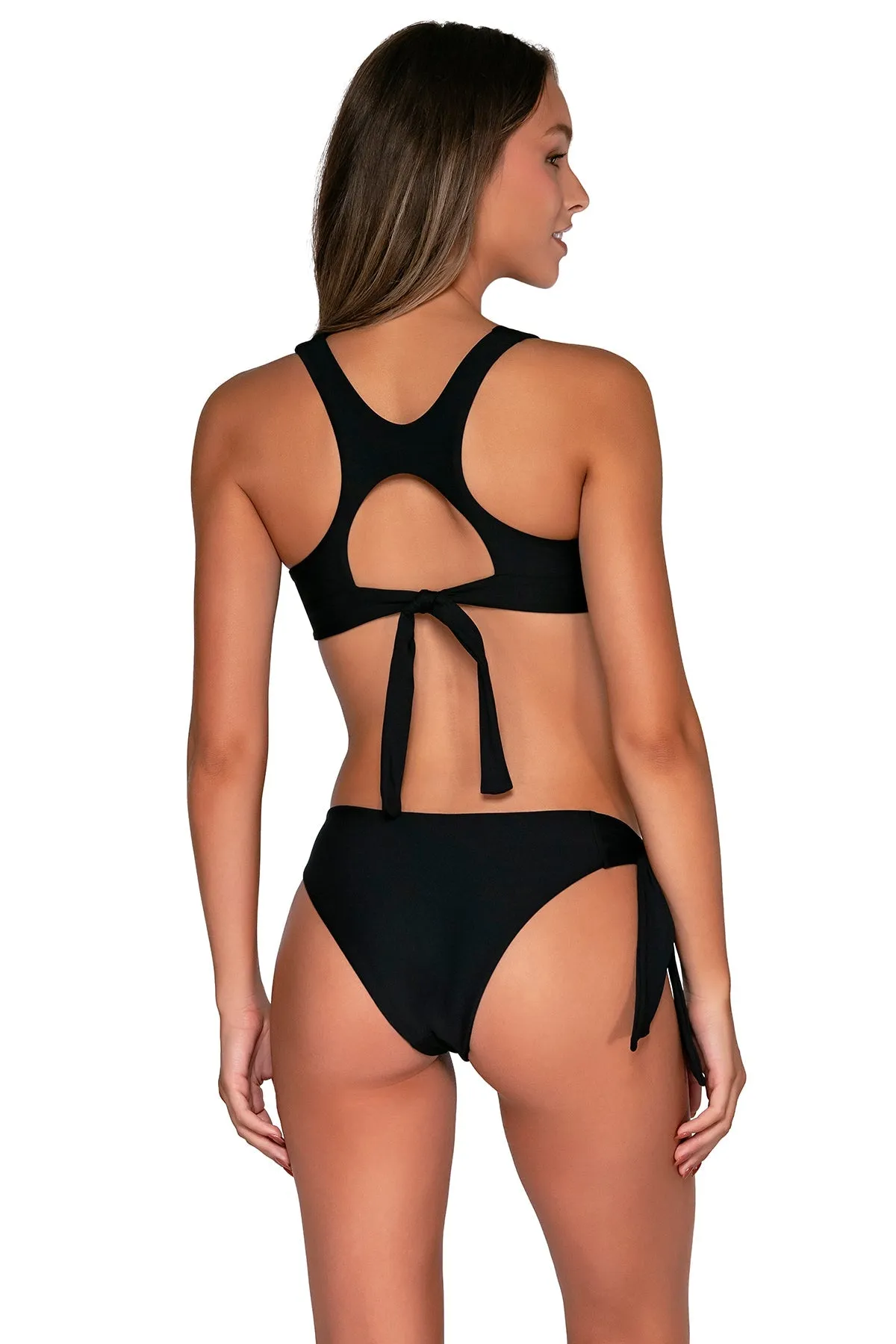 Swim Systems Black Chelsea Bikini Bottom