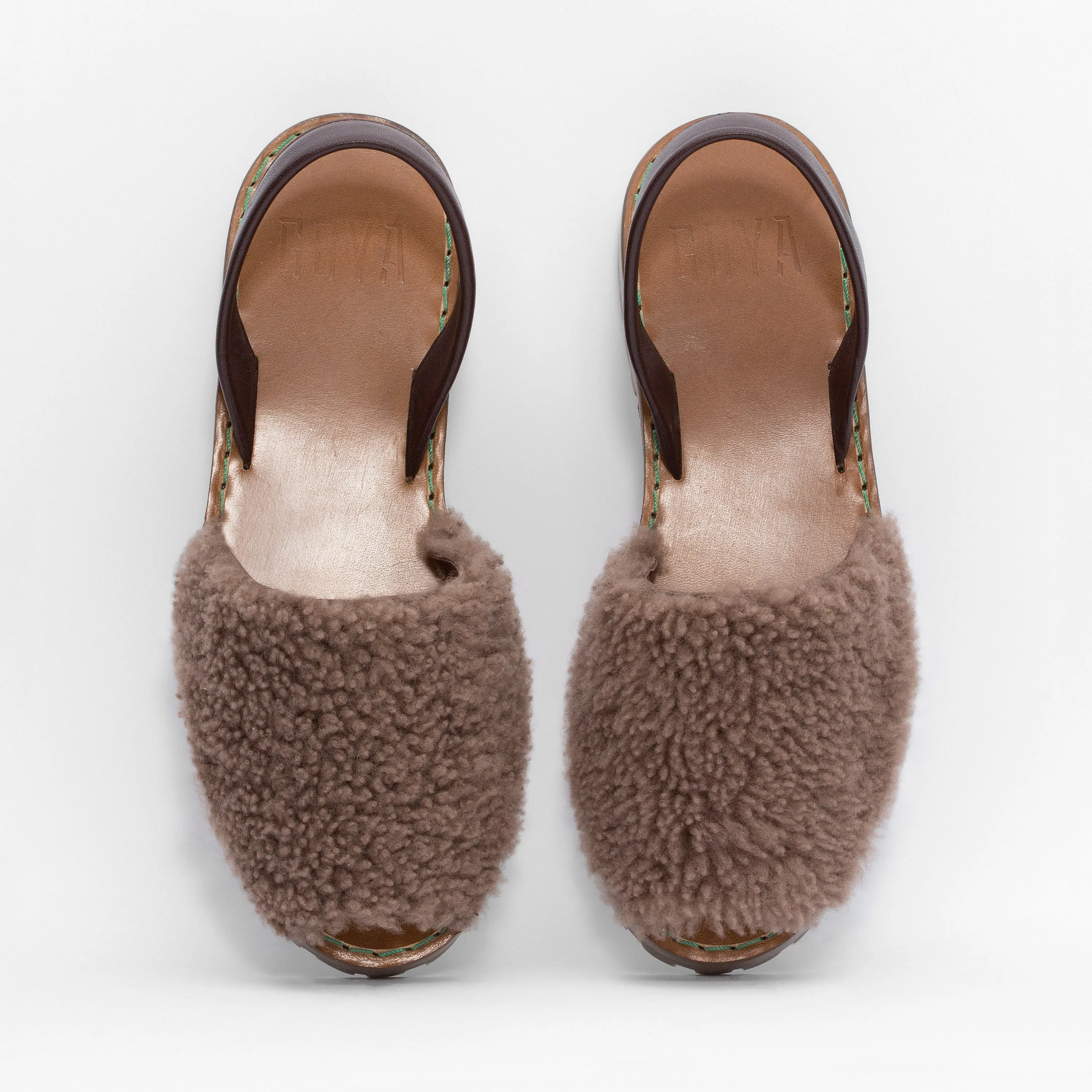 Teddy Shearling Goya Slide