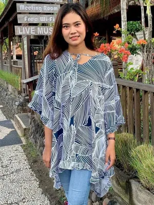 TOP/ DRESS GWENDOLYN in 3 Colors of Prints