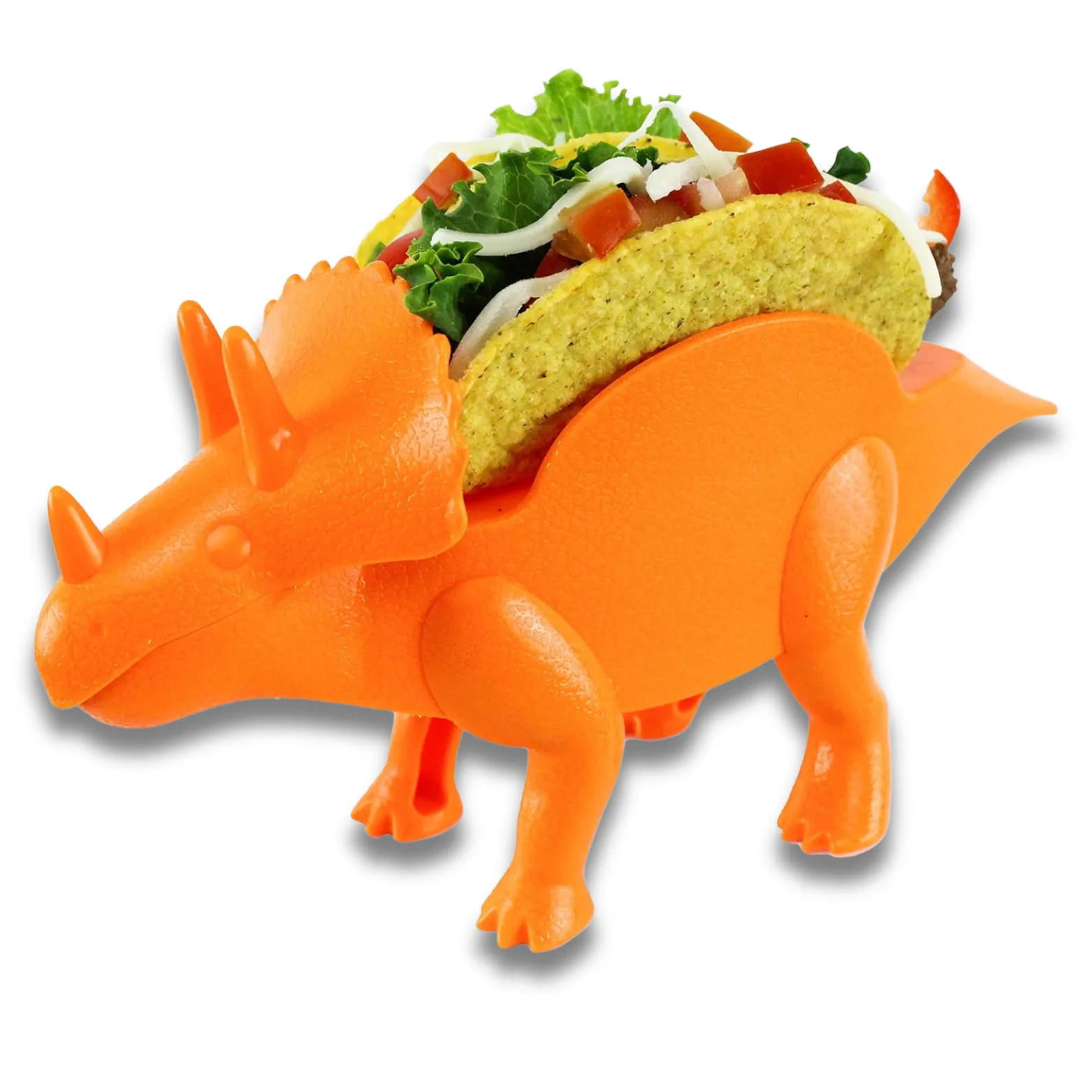 Tricerataco Dinosaur Taco Holder – Fun & Functional! 2 Taco's hold