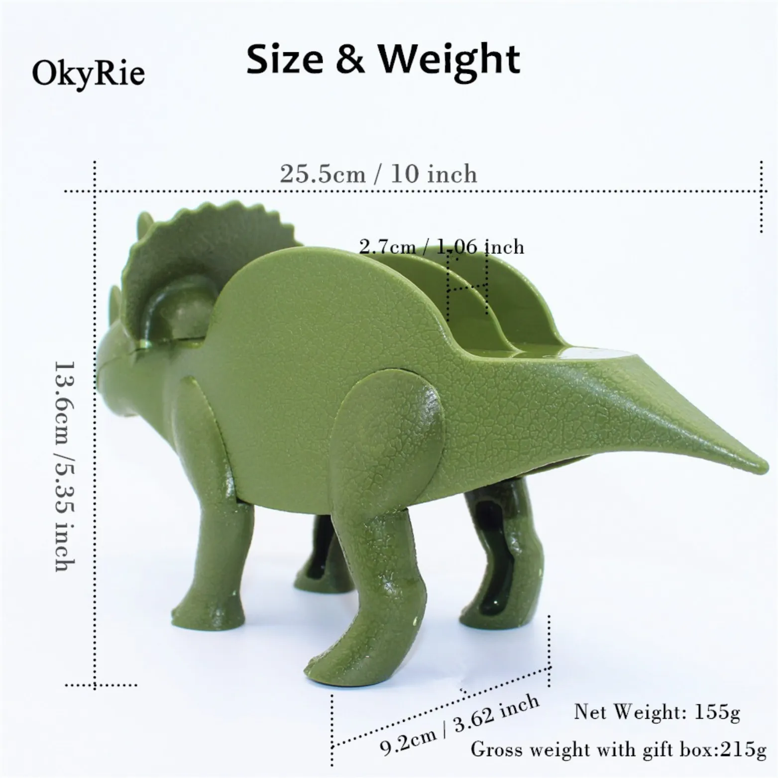 Tricerataco Dinosaur Taco Holder – Fun & Functional! 2 Taco's hold